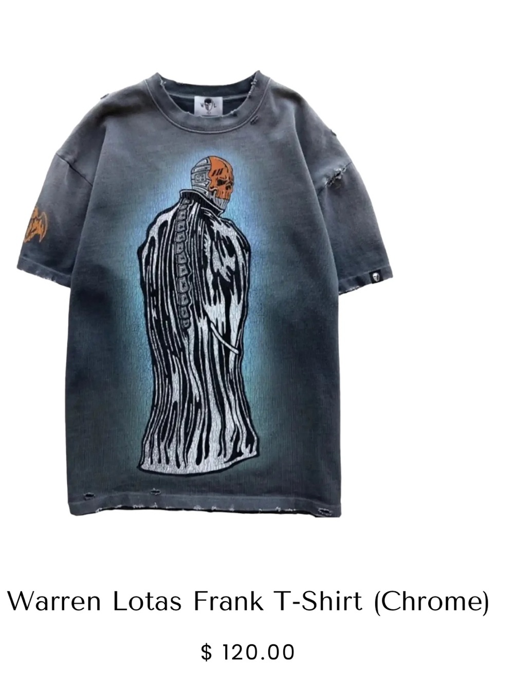 Warren Lotas Frank T-Shirt (Chrome)